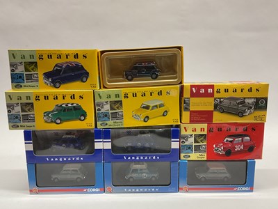 Lot 626 - Ten Lledo, Corgi Vanguards 1:43 scale diecast...
