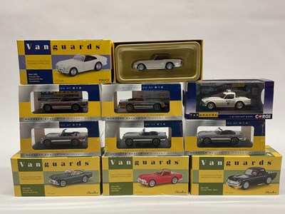 Lot 628 - Ten Lledo, Corgi Vanguards 1:43 scale diecast...