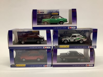 Lot 668 - Five Corgi Vanguards 1:43 scale diecast model...