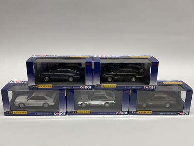 Lot 648 - Five Corgi Vanguards 1:43rd scale diecast...