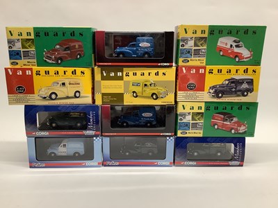 Lot 583 - Twelve Lledo, Corgi Vanguards and similar...