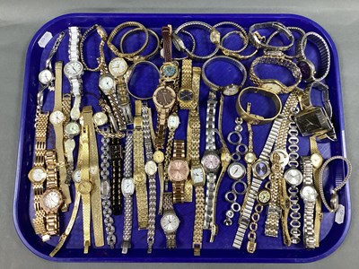 Lot 208 - A Collection of Assorted Ladies Wristwatches,...