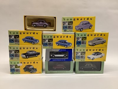 Lot 578 - Ten Lledo Vanguards 1:43rd scale diecast model...