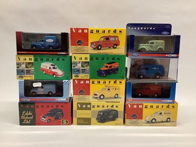 Lot 667 - Twelve Lledo, Corgi Vanguards 1:43rd scale...