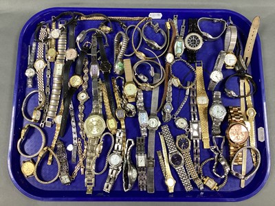 Lot 204 - A Collection of Assorted Ladies Wristwatches,...