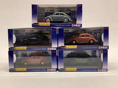 Lot 638 - Five Corgi Vanguards 1:43rd scale diecast...