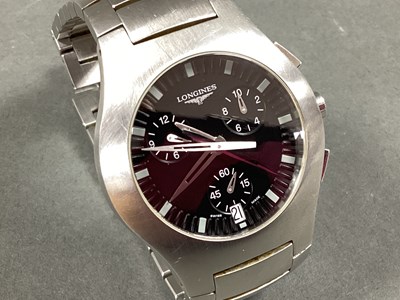 Lot 251 - Longines; 'Oposition Chronograph' Gent's...