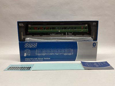Lot 783 - A Boxed Dapol 'O' Gauge Class 121 Diesel...