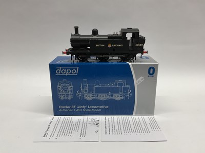 Lot 778 - A Boxed Dapol 'O' Gauge "Jinty" 3F 0-6-0 Tank...