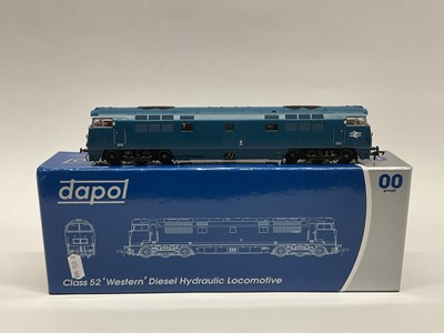 Lot 806 - A boxed Dapol 00 gauge "Western" class...