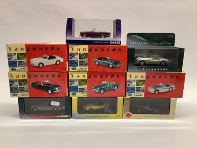 Lot 645 - Ten Lledo, Corgi Vanguards 1:43rd scale...