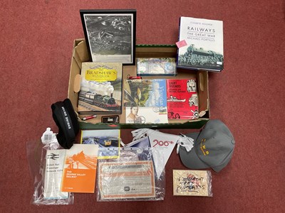 Lot 306 - A quantity of railway themed literature and...