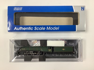Lot 725 - A boxed Dapol N gauge "A4" class "60022...