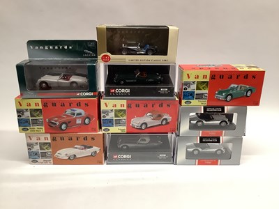 Lot 572 - Ten Lledo, Corgi 1:43rd scale diecast model...