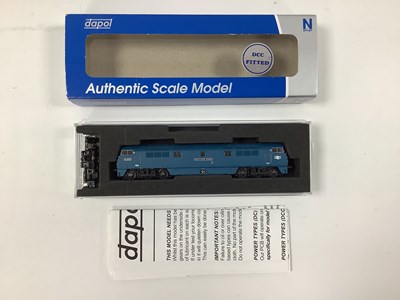 Lot 728 - A boxed Dapol N gauge "Western Duke" diesel...