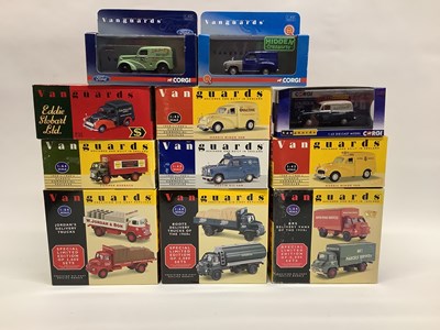 Lot 598 - Fourteen Lledo, Corgi Vanguards 1:43/1:64...