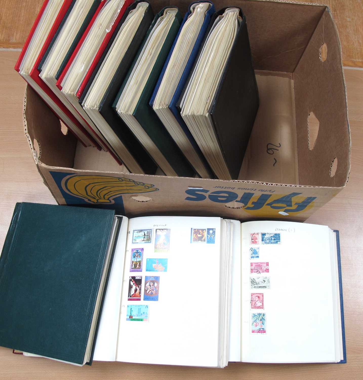 Lot 305 - Stamps; A large Worldwide stamp collection,...