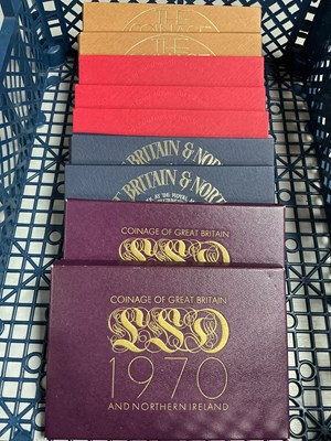 Lot 438 - Collection Of Nine GB Year Proof Coin Sets,...