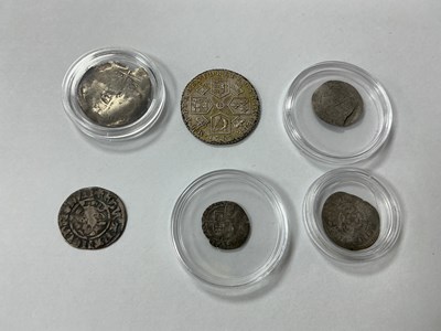 Lot 522 - Six Silver Coins, includes a George III...