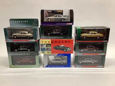 Lot 673 - Ten Lledo, Corgi Vanguards 1:43rd scale...
