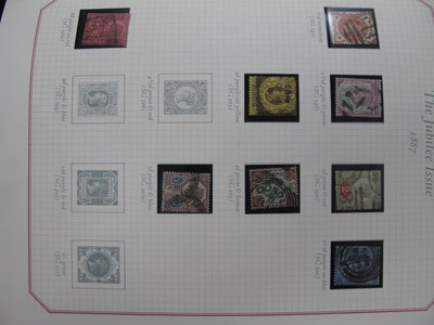Lot 313 - Stamps; An attractive collection of G.B....