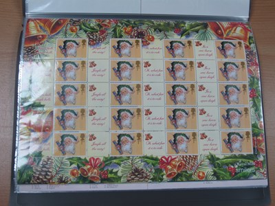 Lot 332 - Stamps; a collection of G.B 'Smilers' mint...