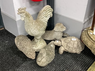 Lot 1523 - Reconstituted Stone garden Ornaments to...