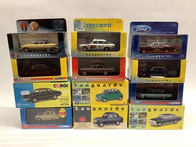 Lot 588 - Twelve Lledo, Corgi Vanguards and similar...