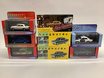 Lot 642 - Eight Lledo, Corgi Vanguards 1:43rd scale...