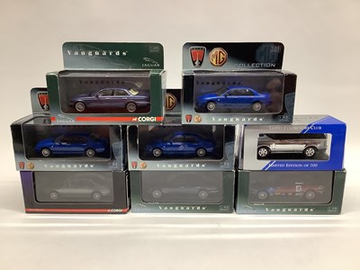 Lot 660 - Eight Lledo, Corgi Vanguards 1:43rd scale...