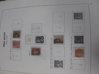 Lot 322 - Stamps; An attractive G.B. stamp collection,...