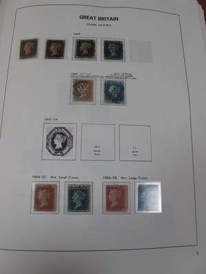 Lot 322 - Stamps; An attractive G.B. stamp collection,...