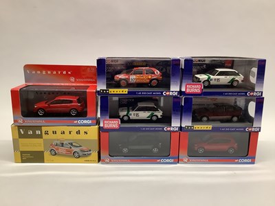 Lot 640 - Eight Lledo, Corgi Vanguards 1:43rd scale...