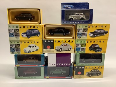 Lot 594 - Twelve Lledo, Corgi Vanguards 1:43rd scale...