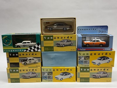 Lot 659 - Nine Lledo, Corgi Vanguards 1:43rd scale...