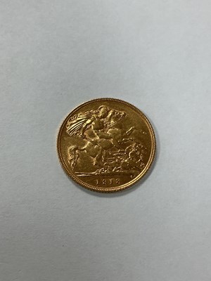 Lot 608 - 1913 George V Gold Half Sovereign.