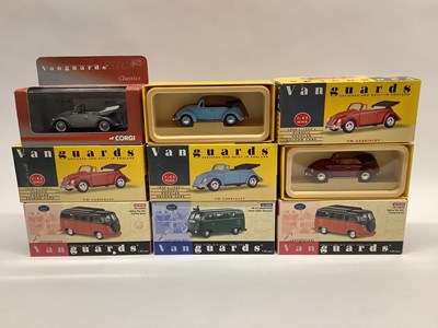 Lot 662 - Seven Lledo, Corgi Vanguards 1:43rd scale...