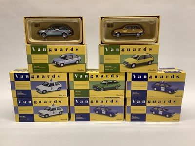 Lot 586 - Eight Lledo Vanguards 1:43rd scale diecast...