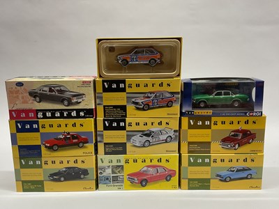 Lot 655 - Nine Lledo, Corgi Vanguards 1:43rd scale...