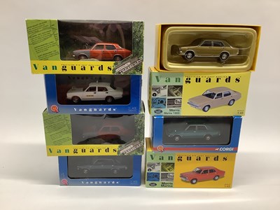Lot 613 - Seven Lledo, Corgi Vanguards 1:43rd scale...