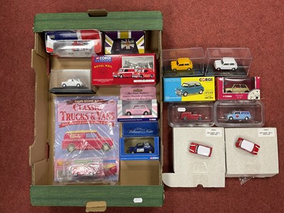 Lot 342 - Sixteen diecast model minis by Lledo, Corgi to...