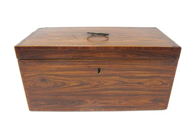 Lot 1275 - A Mid XIX Century Rosewood Inlaid Stationary...