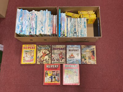 Lot 341A - A Large Quantity of Rupert Annuals and books,...