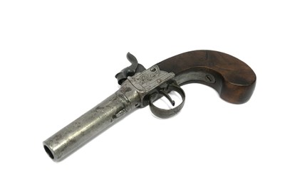 Lot 413 - XIX Century Turn Off Percussion Box Lock...