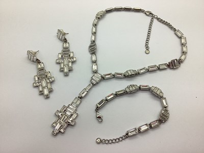 Lot 164 - Butler & Wilson; An Art Deco Style Crystal...