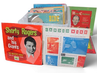 Lot 745 - Lot of 60+ Jazz and Vocal 10” EPs, mainly 1950s.