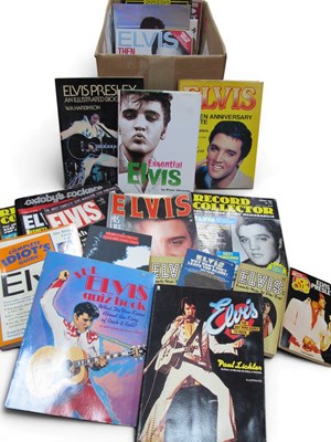Lot 773 - Lot of 20+ Collectable Elvis Presley Books &...
