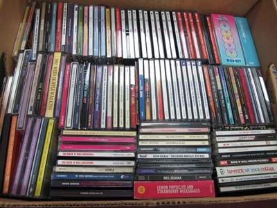 Lot 1098 - Mix Lot of 120 Music CDs, Compliations, Rock...