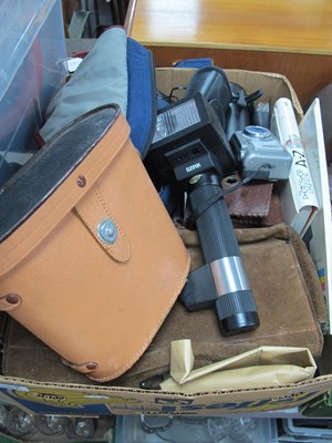 Lot 1061 - Olympus Zuiko 75-150mm f/4 cased, Sirius MC 28-...