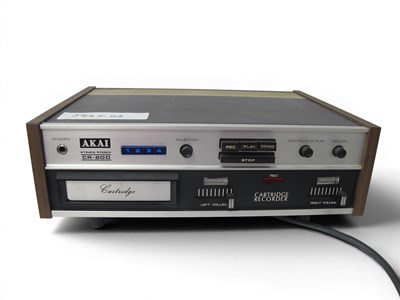 Lot 633 - Akai - CR-80D 8 Track Stereo Cartridge Player...